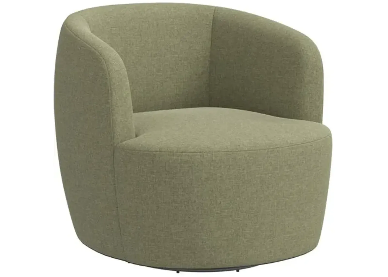 Chester Swivel Chair - Textured Linen