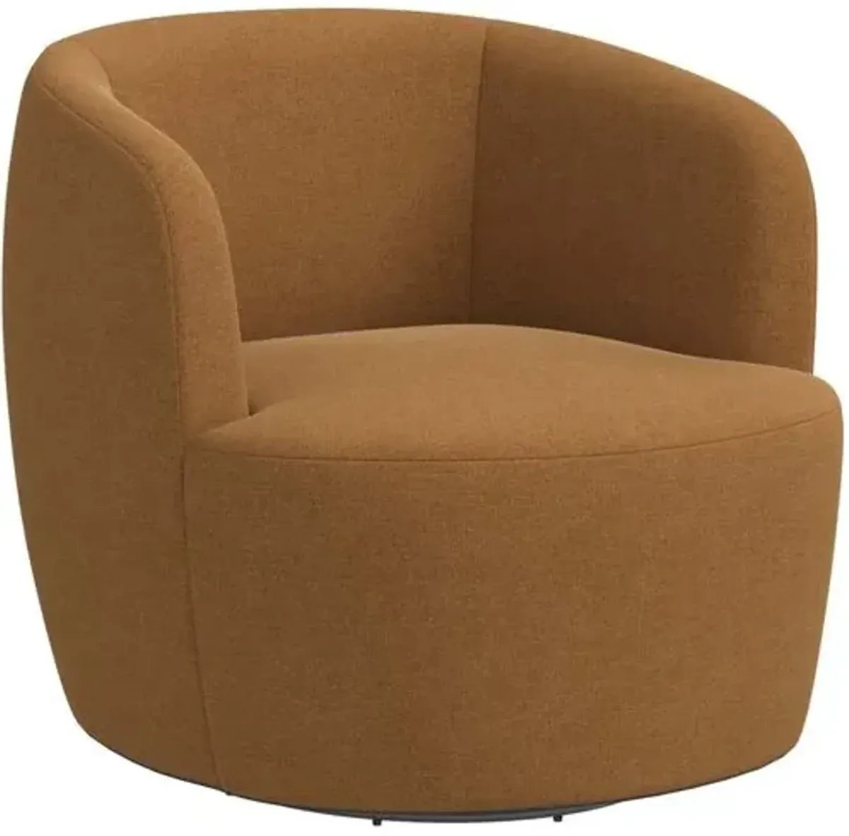 Chester Swivel Chair - Textured Linen