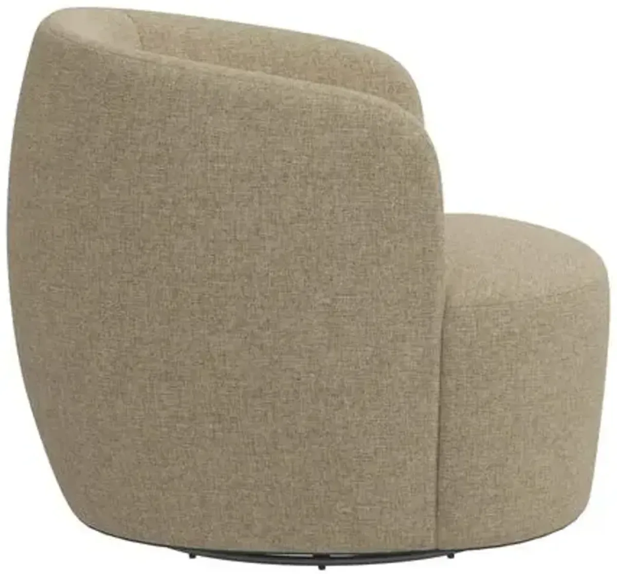 Chester Swivel Chair - Textured Linen