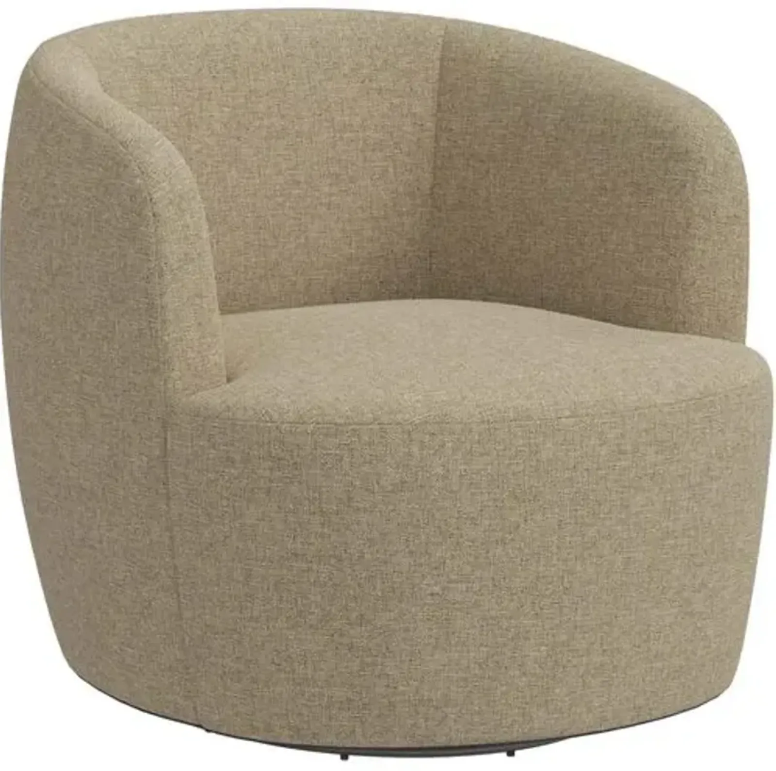 Chester Swivel Chair - Textured Linen