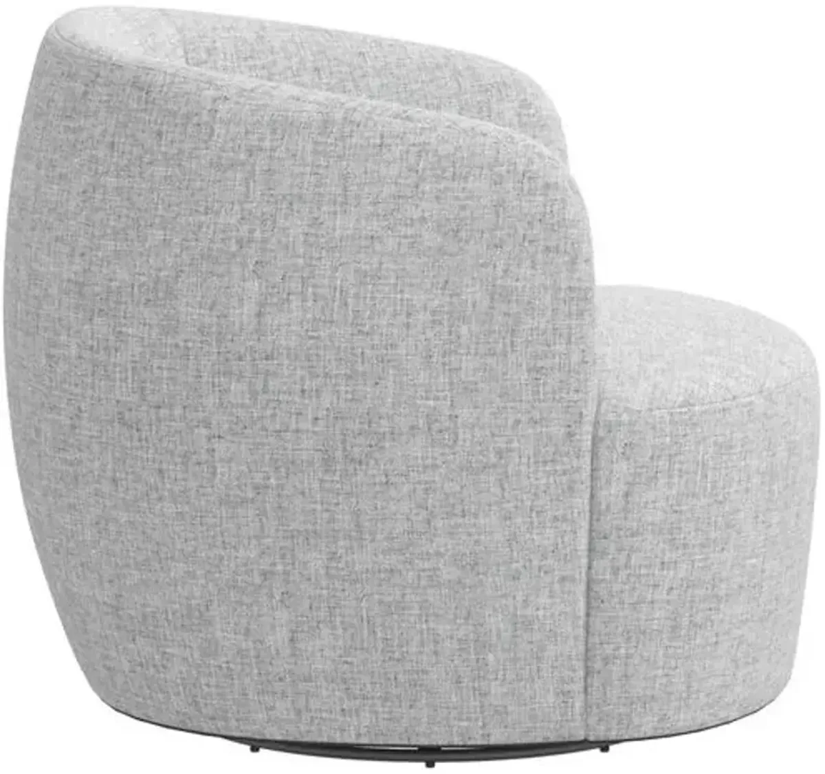 Chester Swivel Chair - Textured Linen