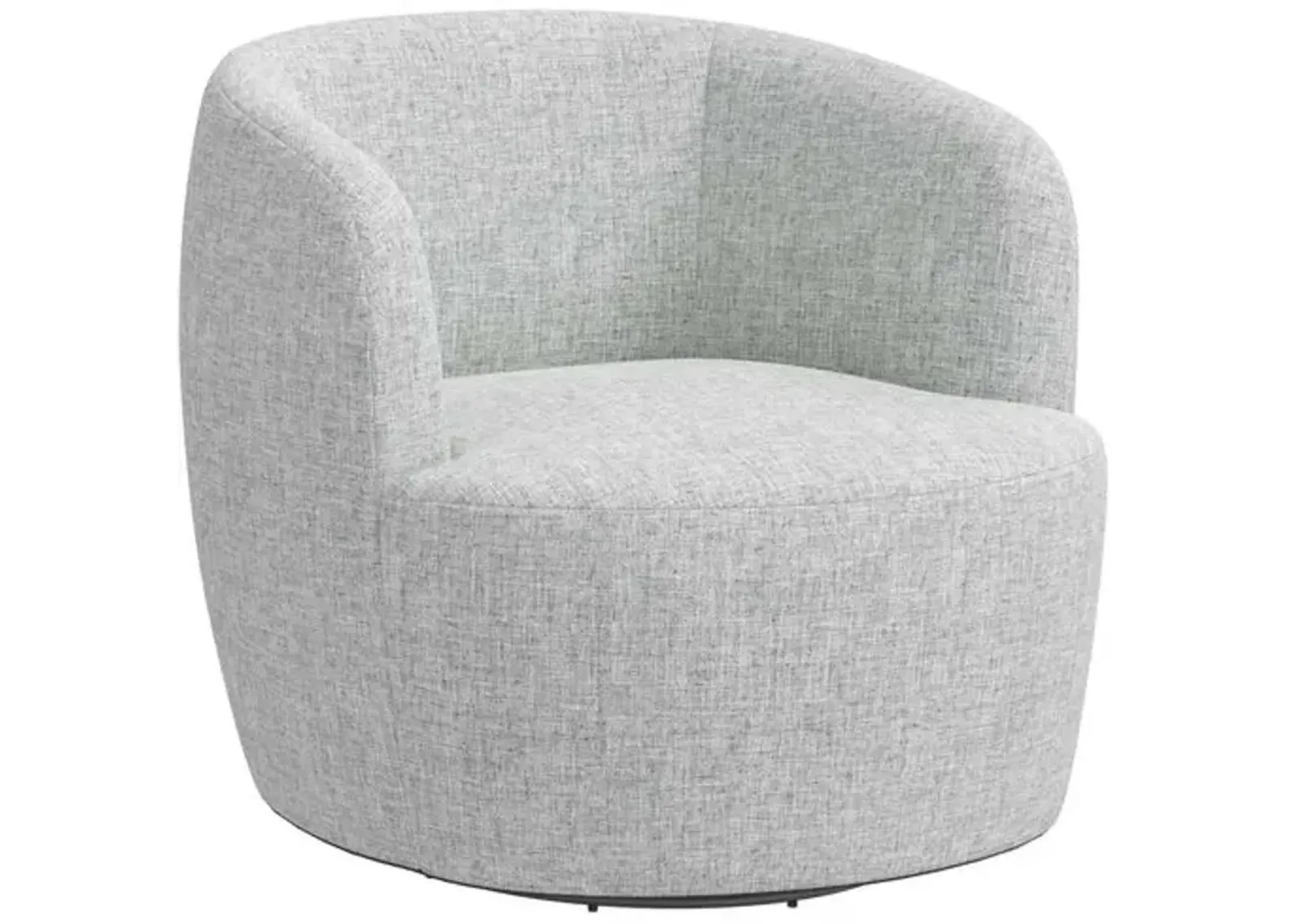 Chester Swivel Chair - Textured Linen