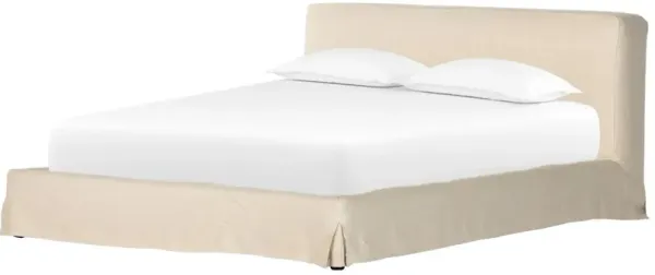 Adelle Slipcover Bed, Libeco Linen