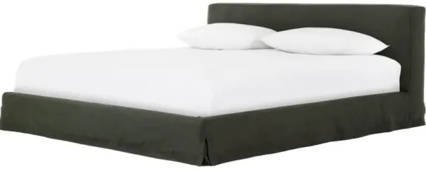 Adelle Slipcover Bed, Libeco Linen