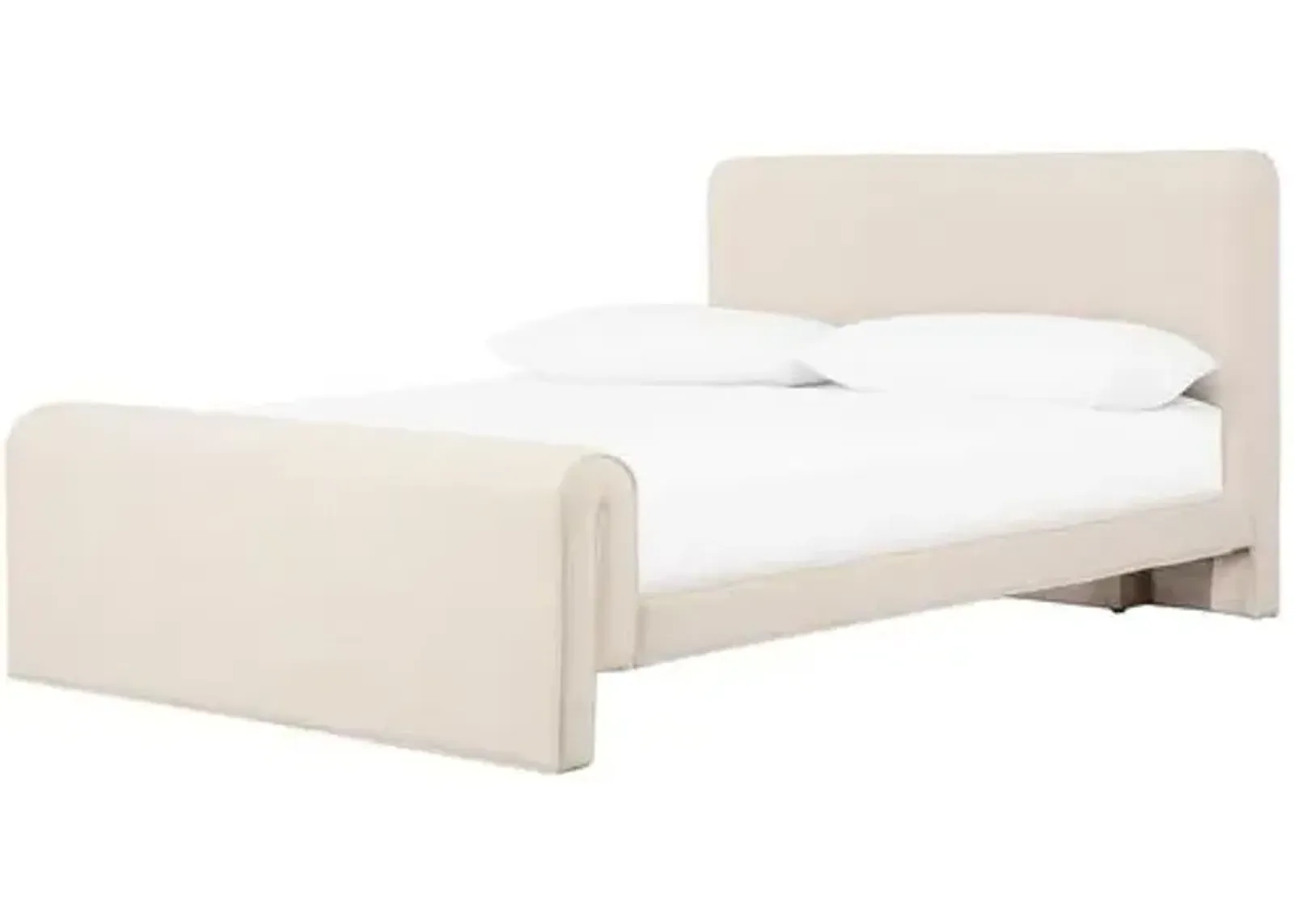 London Bed - Cream Performance - Ivory