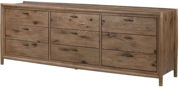 Riverton 9-Dresser, Weathered Oak
