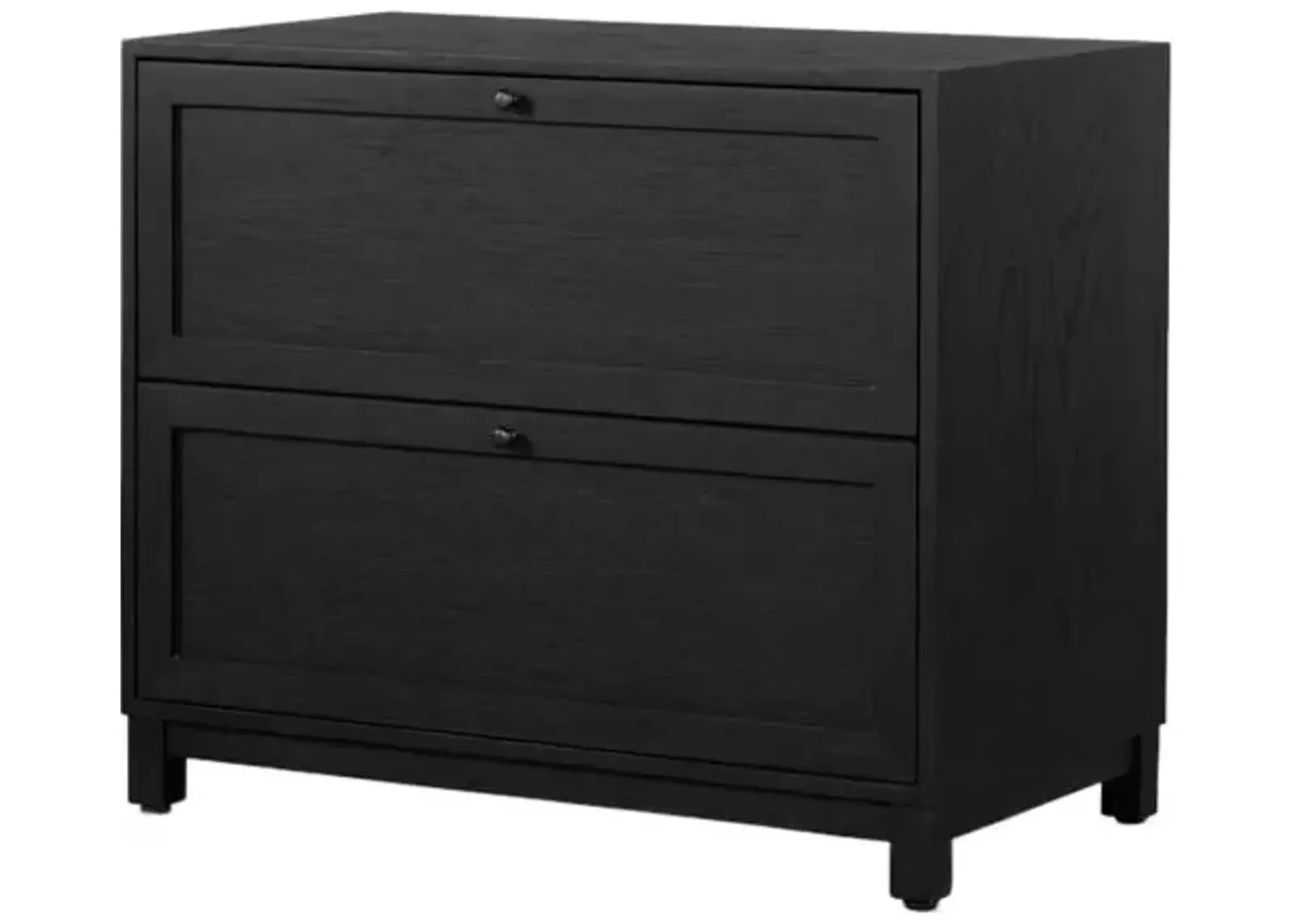 Montclair Nightstand - Drifted Matte Black