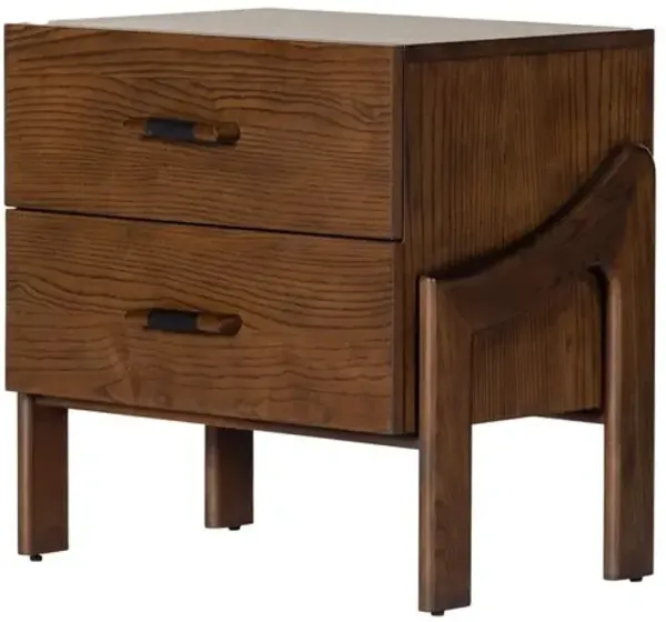 Odin Nightstand - Terra Brown
