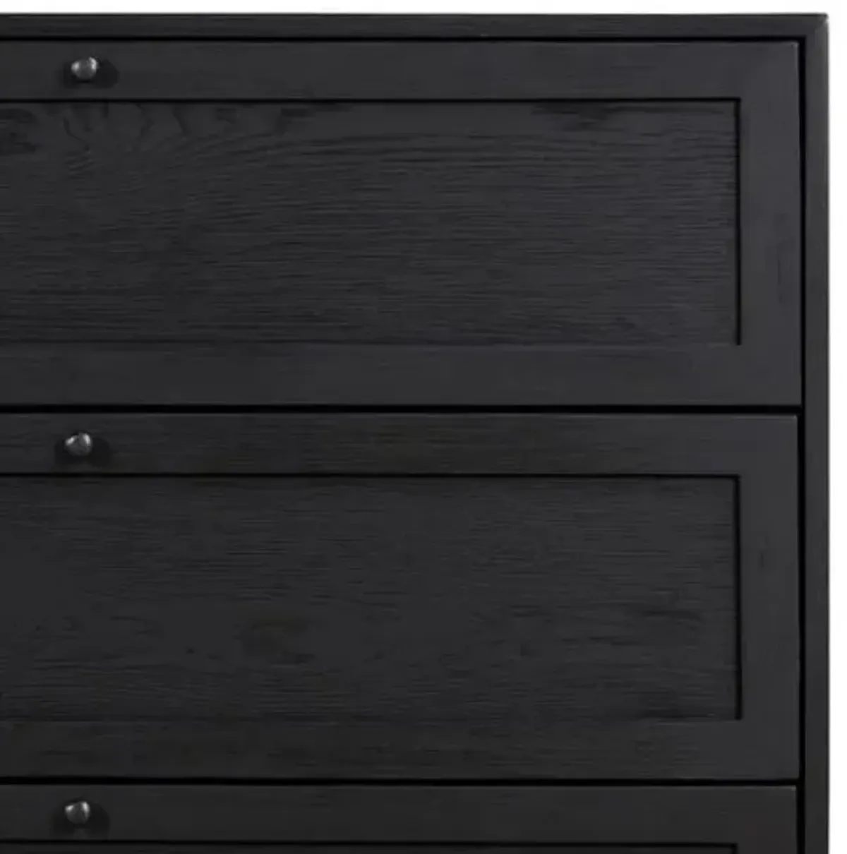 Laila 6-Drawer Dresser - Drifted Matte Black