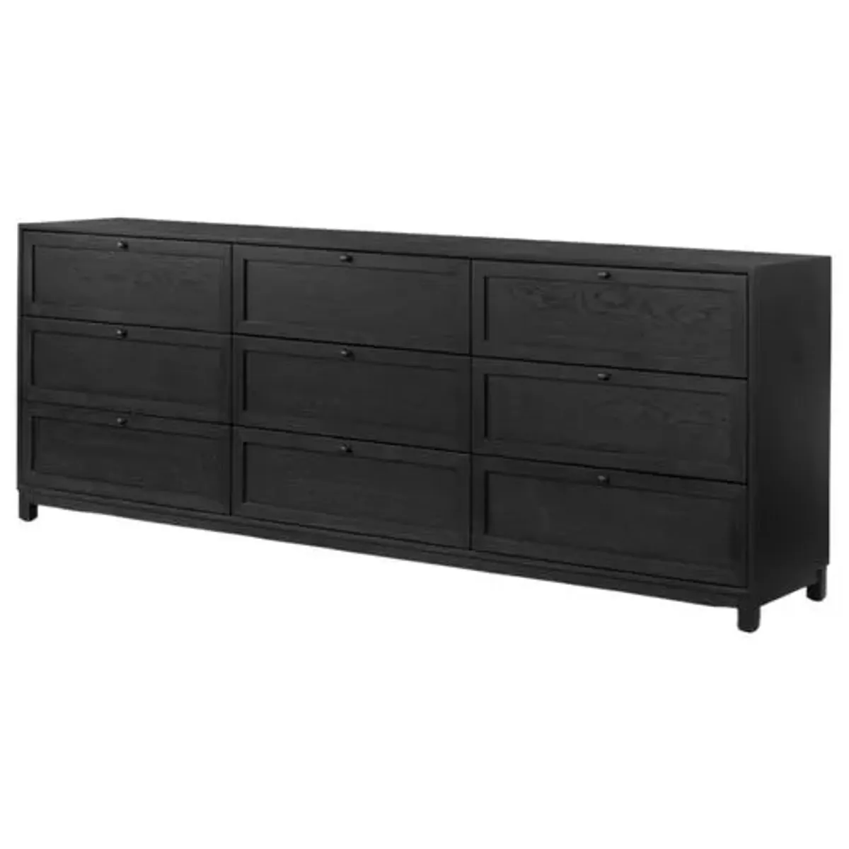 Montclair 9-Drawer Dresser - Drifted Matte Black