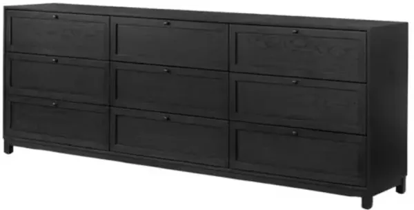 Montclair 9-Drawer Dresser - Drifted Matte Black