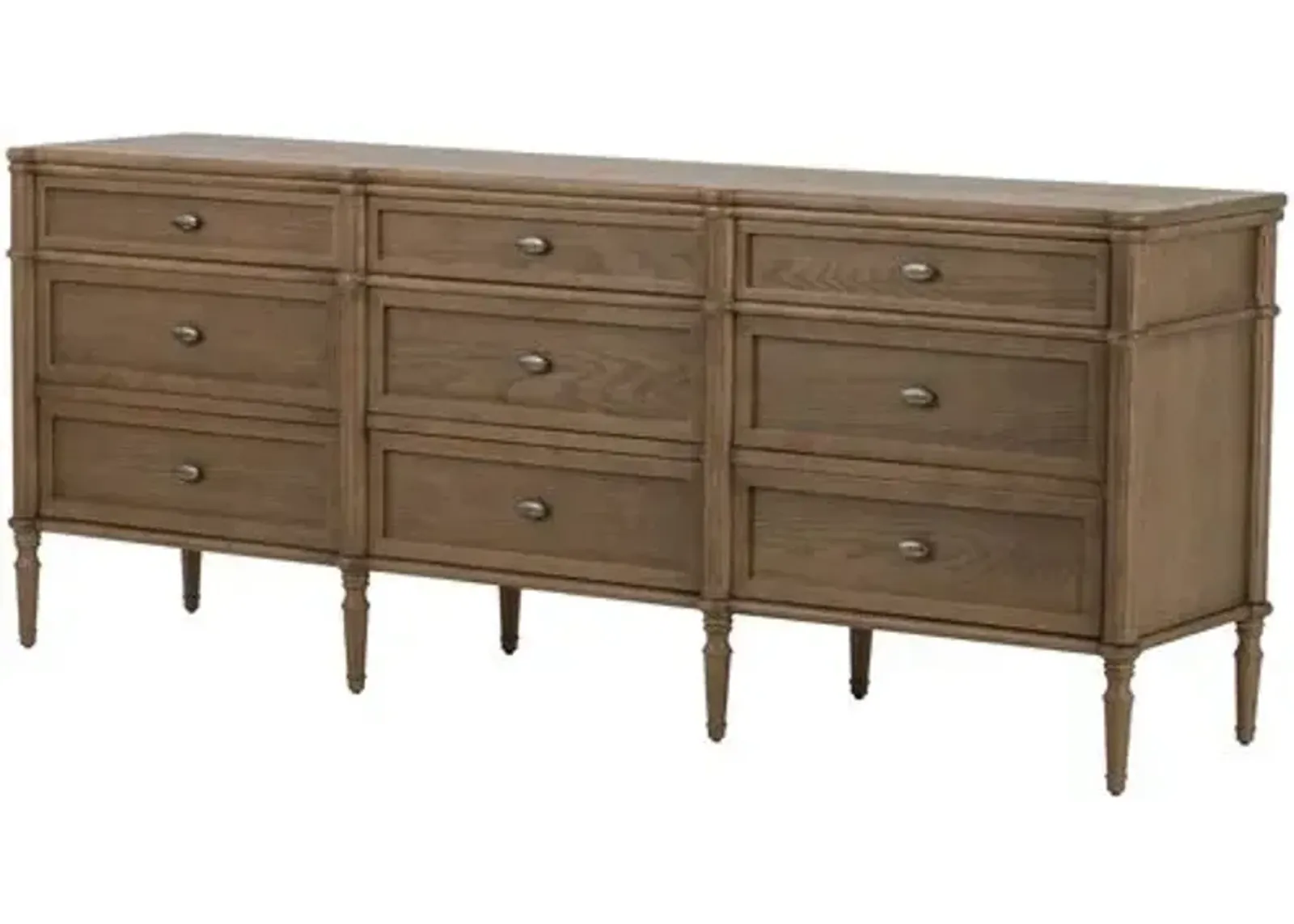 Tonia 9-Drawer Dresser - Brown