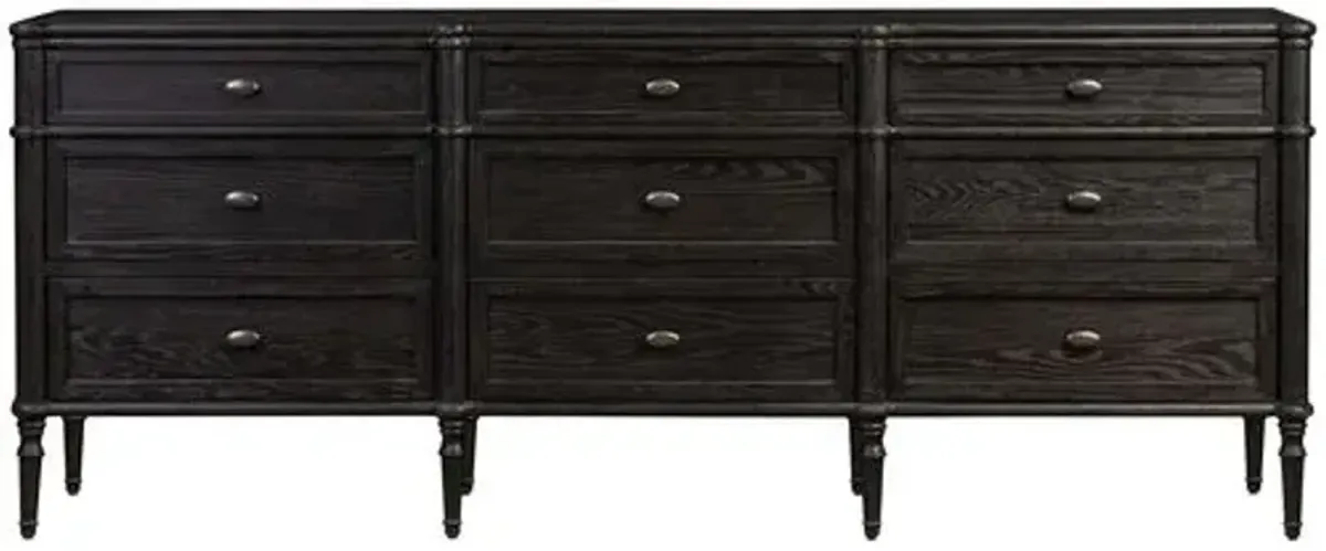 Tonia 9-Drawer Dresser - Black