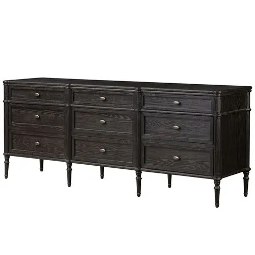 Tonia 9-Drawer Dresser - Black