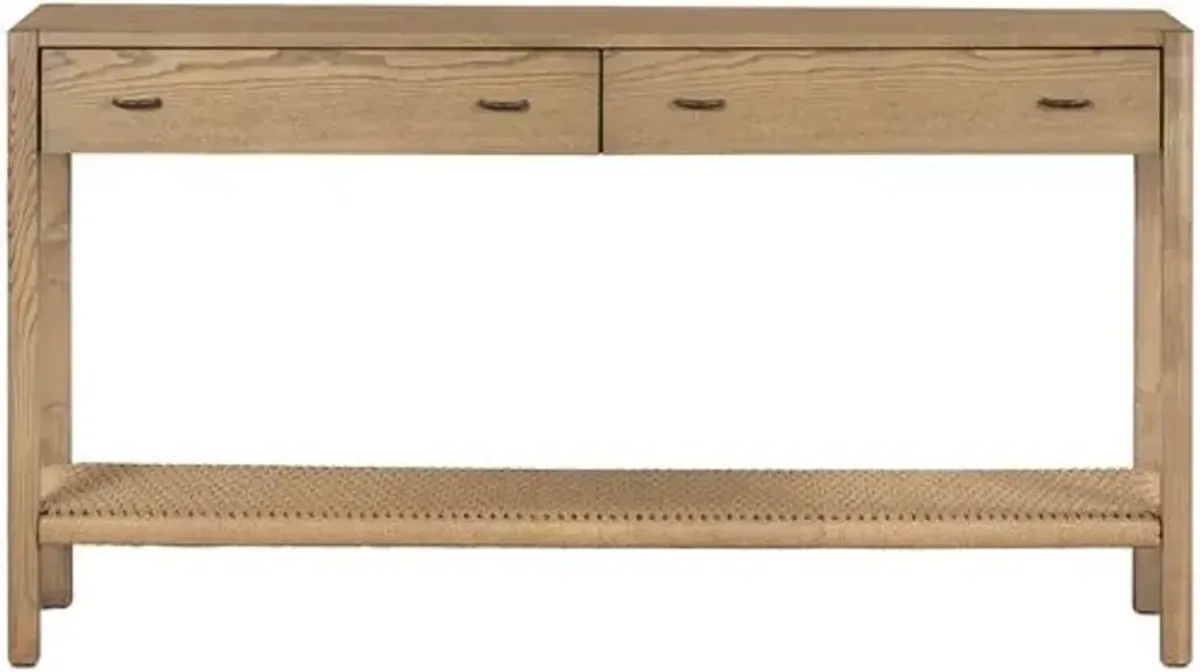 Holly Console - Dune Ash Natural - Brown