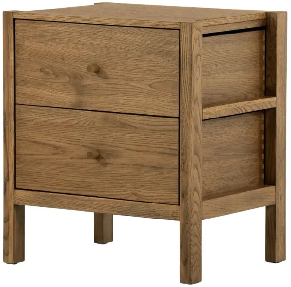 Beacon Nightstand, Tawny Oak