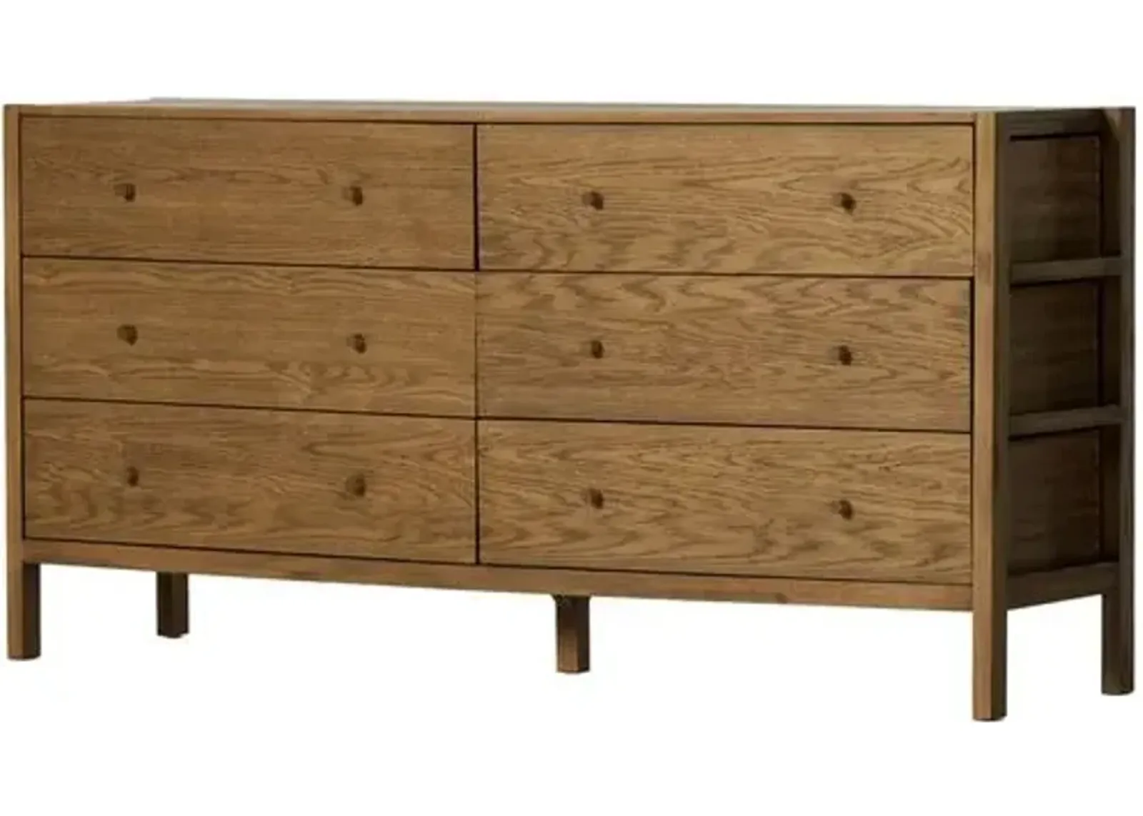 Beacon 6-Drawer Dresser - Tawny Oak - Brown