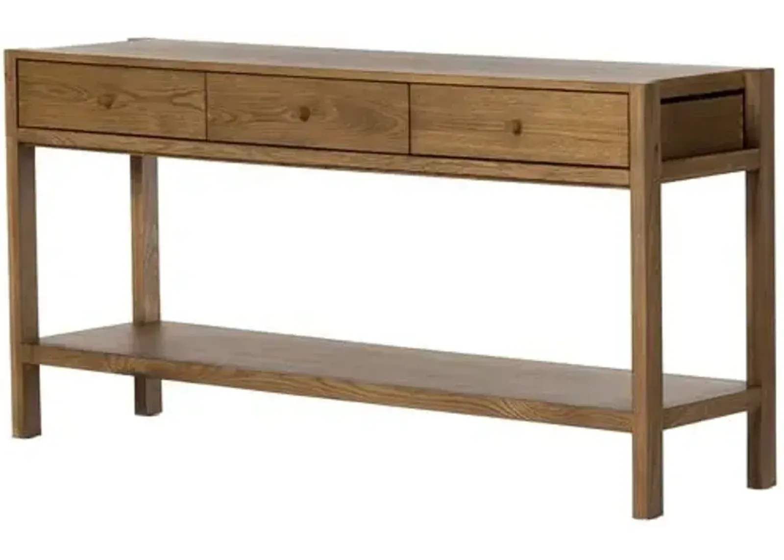 Beacon Console Table - Tawny Oak - Brown