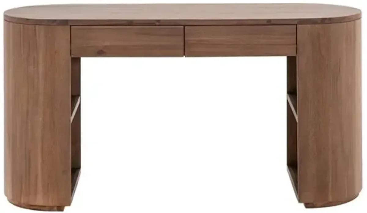 Augusta Desk - Brown