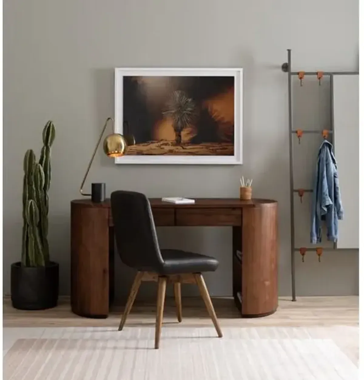 Augusta Desk - Brown