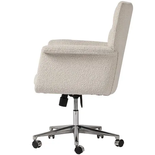 Anderson Desk Chair - Natural Boucle - Ivory