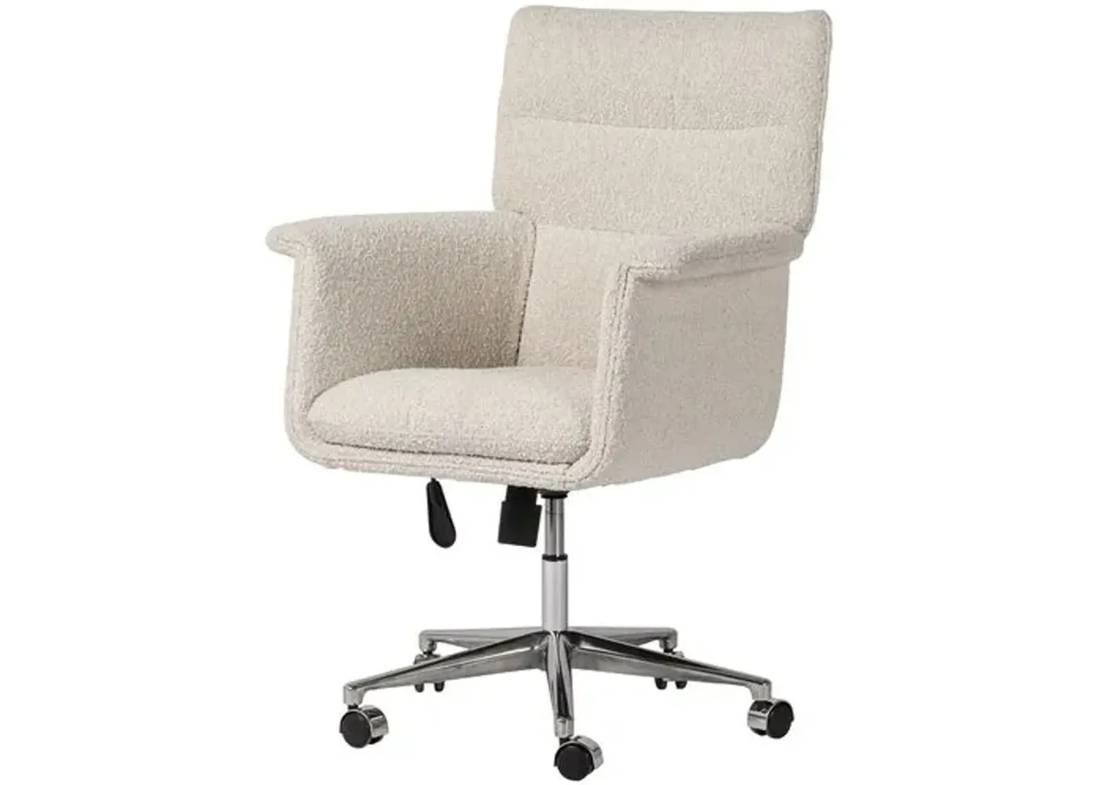 Anderson Desk Chair - Natural Boucle - Ivory