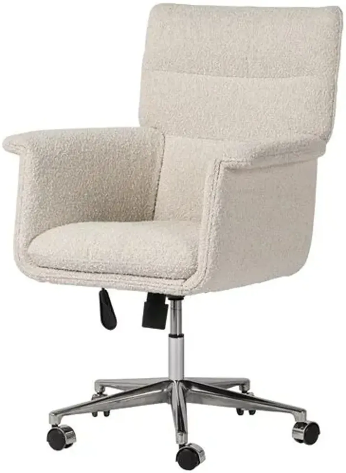 Anderson Desk Chair - Natural Boucle - Ivory