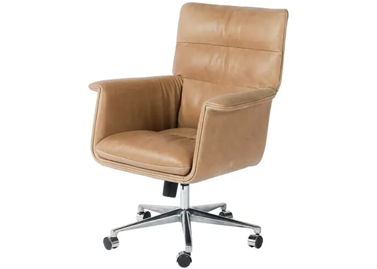 Anderson Desk Chair - Palermo Leather - Brown