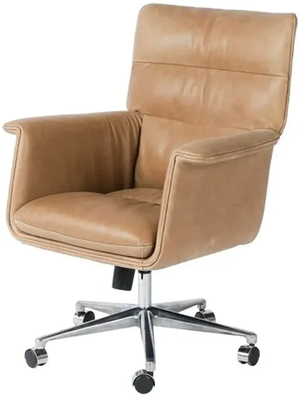 Anderson Desk Chair - Palermo Leather - Brown