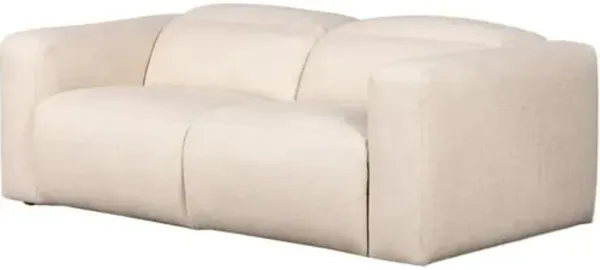Jovi Power Recliner 91" 2pc Sectional - Natural Performance - Ivory