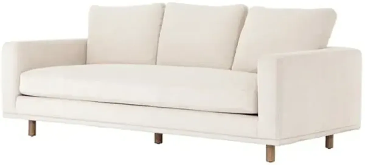 Finland 85" Sofa - Ivory Performance