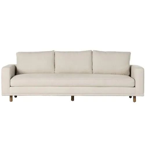 Finland 97" Sofa - Ivory Performance