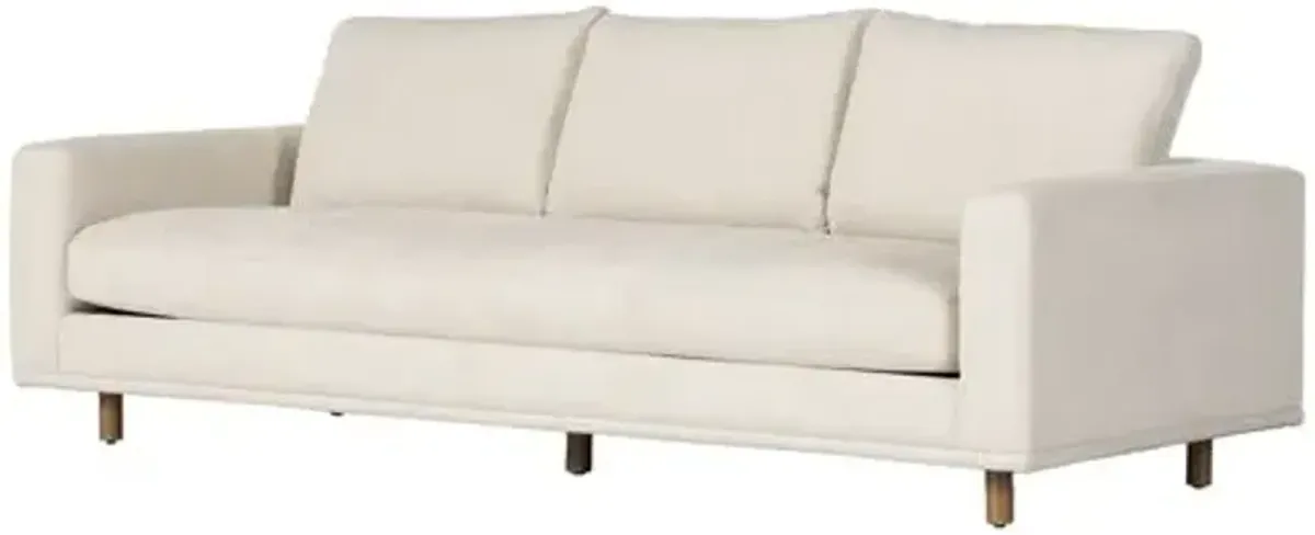 Finland 97" Sofa - Ivory Performance