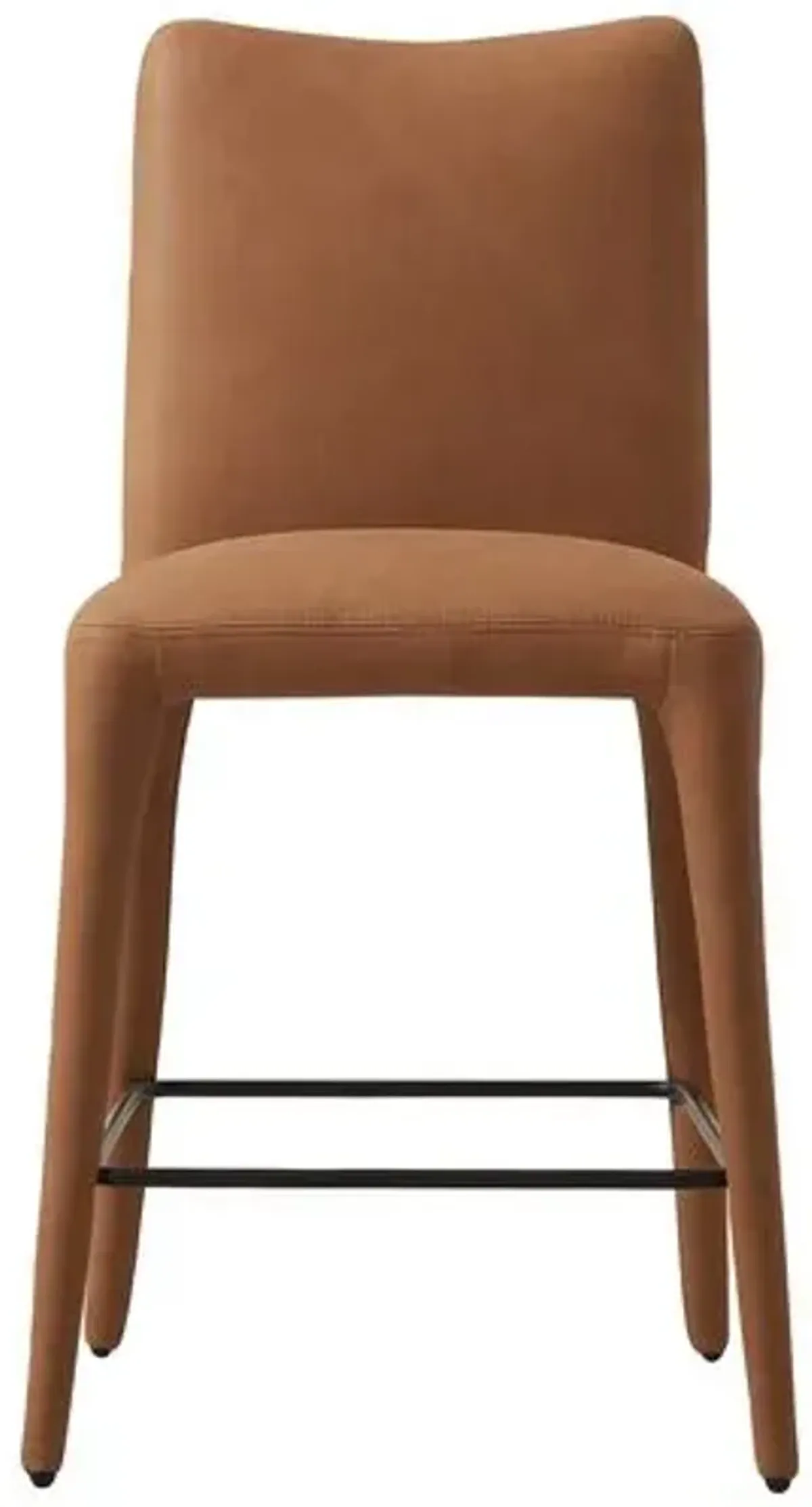 Finn Leather Counterstool - Heritage Camel - Brown