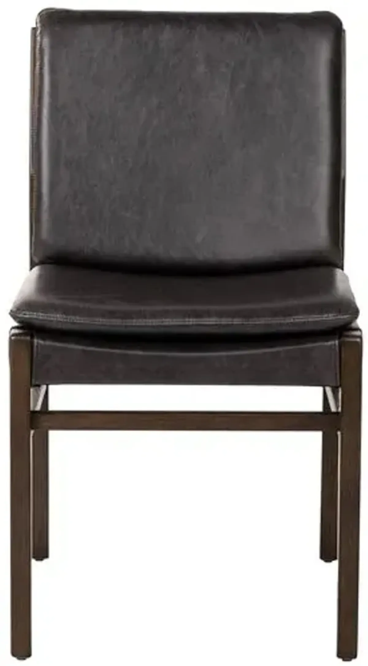 Natalia Leather Dining Chair - Sonoma Black