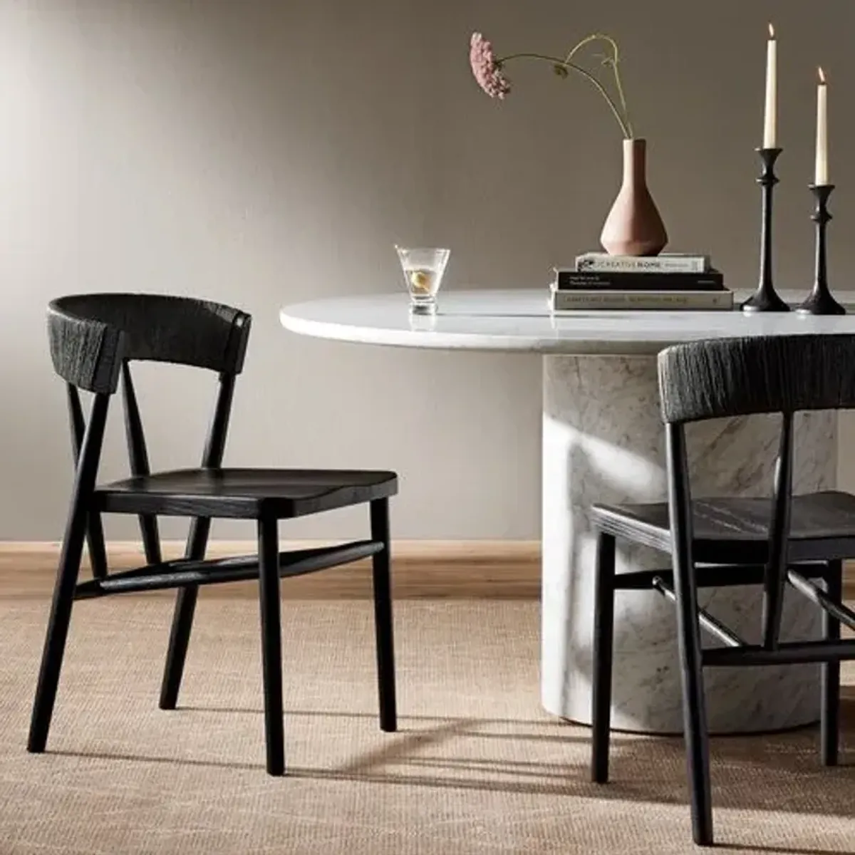 Arthur Dining Chair - Black