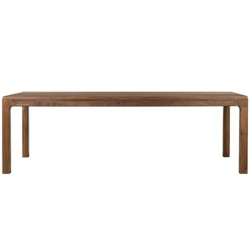 Liam 94" Dining Table - Walnut