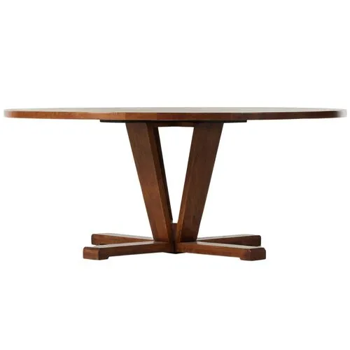 Kirk 72" Round Dining Table - Reclaimed Mango