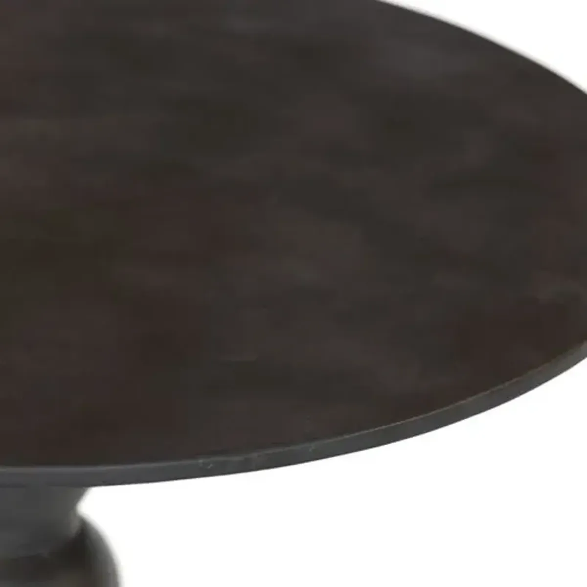 Debbie 48" Round Bistro Table - Antique Black