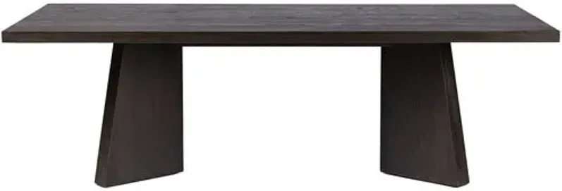 Phoenix 96" Dining Table - Espresso Oak