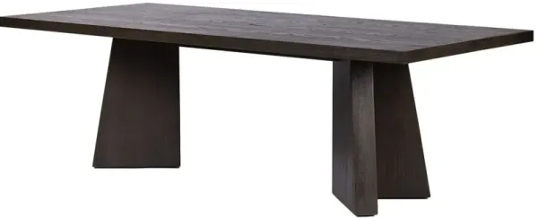 Phoenix 96" Dining Table, Espresso Oak
