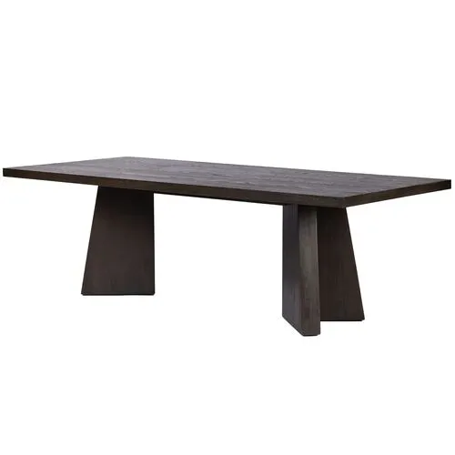 Phoenix 96" Dining Table - Espresso Oak