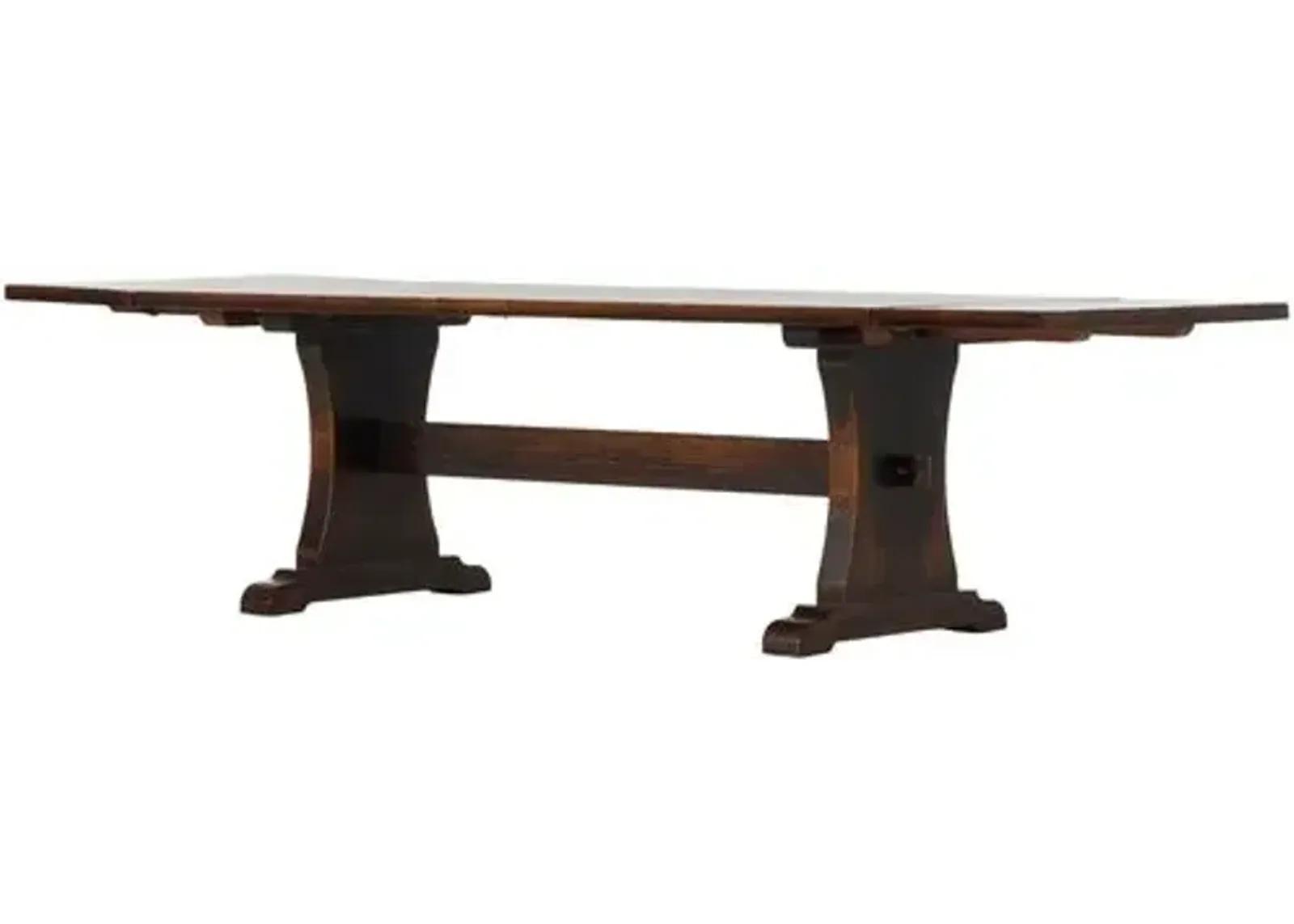 Vera Extension Dining Table - Distressed Walnut