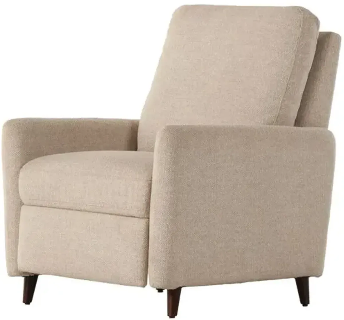 Newman Recliner Chair - Taupe Performance - Beige - Relaxing Chair, Lounger, Comfort and Leisure Prioritized