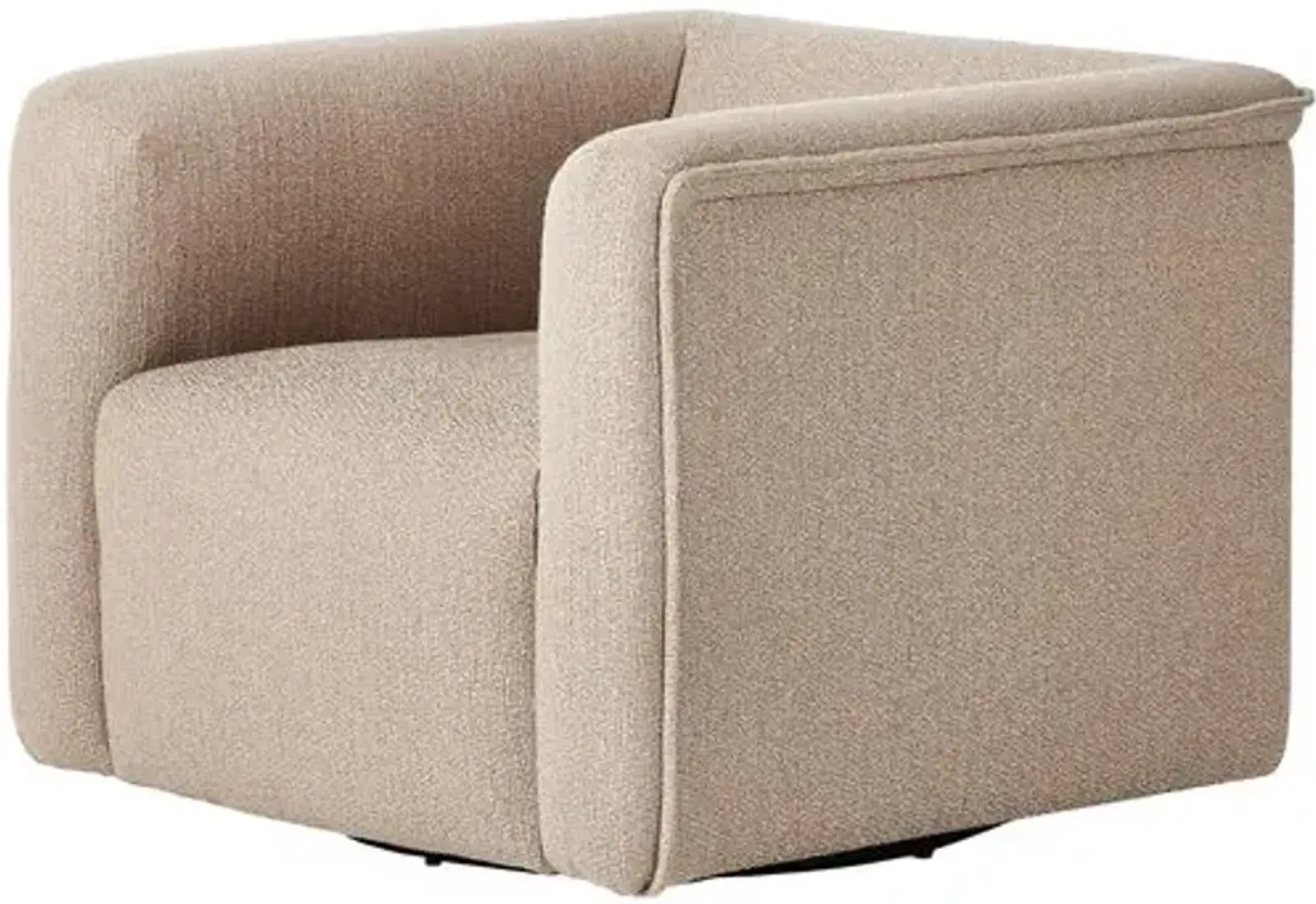 Shelly Swivel Chair - Camel Performance