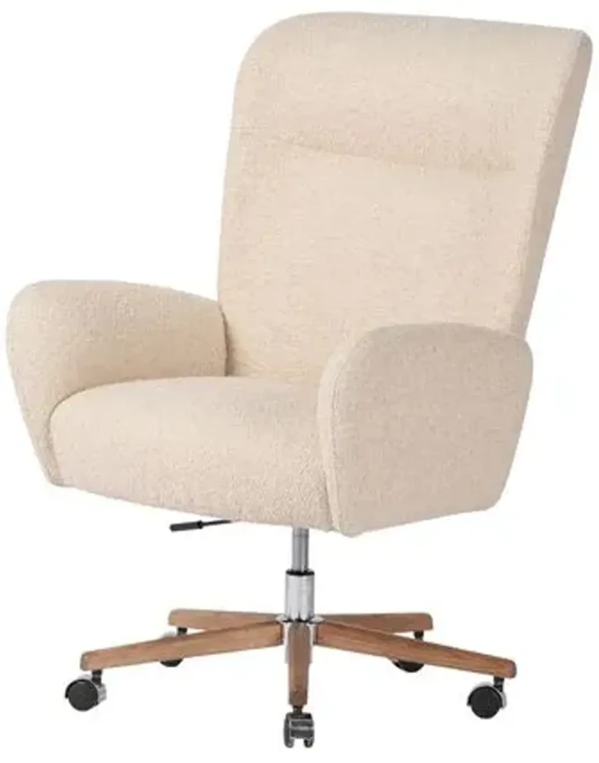 Como Executive Desk Chair - Cream Performance - Ivory