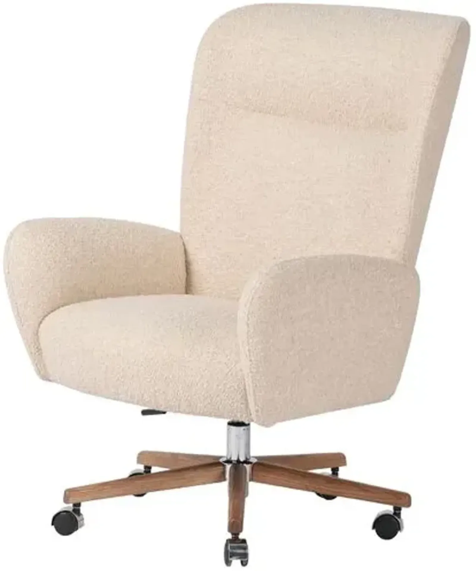 Como Executive Desk Chair - Cream Performance - Ivory