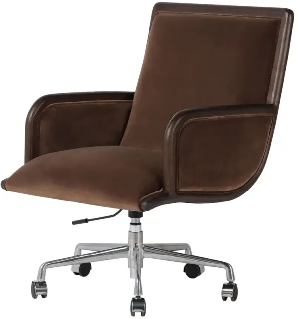 Nora Desk Chair, Coco Velvet