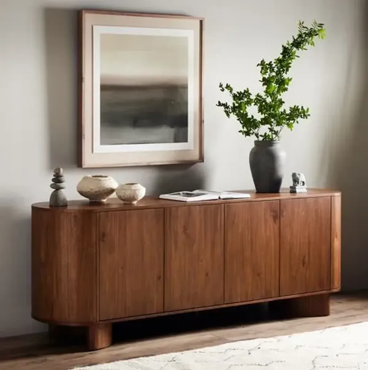 Helena Sideboard - Brown Acacia