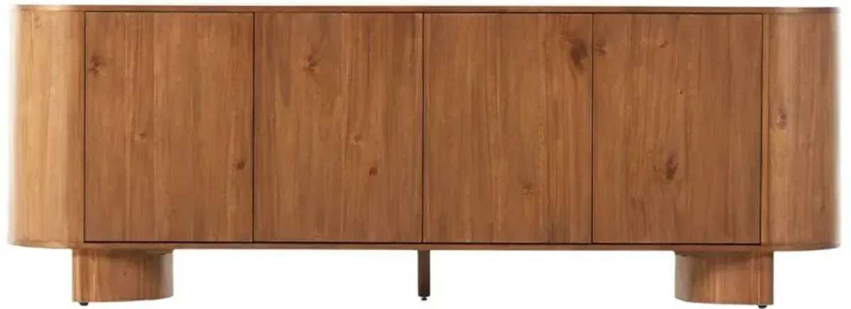 Justice Sideboard, Brown Acacia
